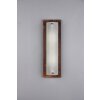 Trio Pali Wandleuchte Holz dunkel, 2-flammig