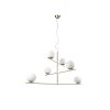 Trio Pure Pendelleuchte Messing, 6-flammig