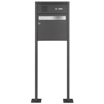 LCD Anklam Briefkasten Schwarz