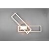 Reality Twister Deckenleuchte LED Nickel-Matt, 1-flammig, Fernbedienung