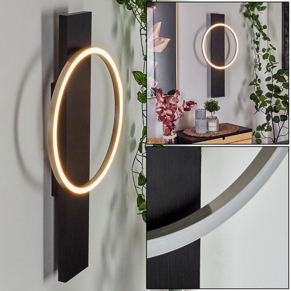 Pompu Wandleuchte LED Schwarz, 1-flammig main product photo