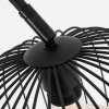 Espairo Bogenlampe Schwarz, 1-flammig
