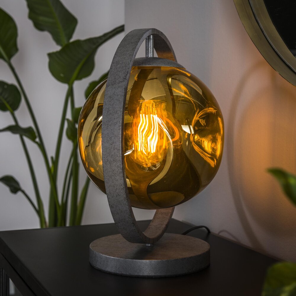 Stellar Tischleuchte Anthrazit, 1-flammig main product photo