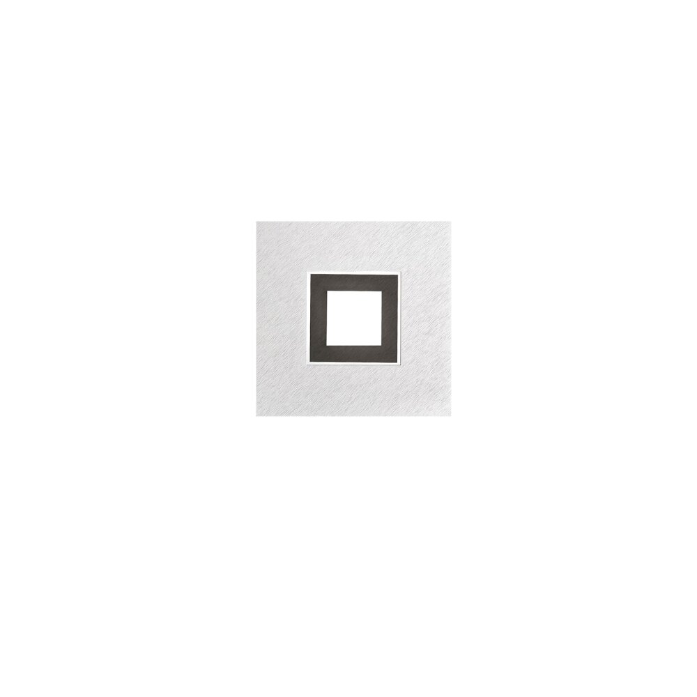 Grossmann KARREE Wandleuchte LED Aluminium, Schwarz, 1-flammig main product photo