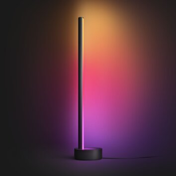 Philips Hue Gradient Signe Tischleuchte LED Schwarz, 1-flammig