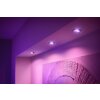 Philips Hue Centura 3er Set Einbauleuchte LED Weiß, 3-flammig