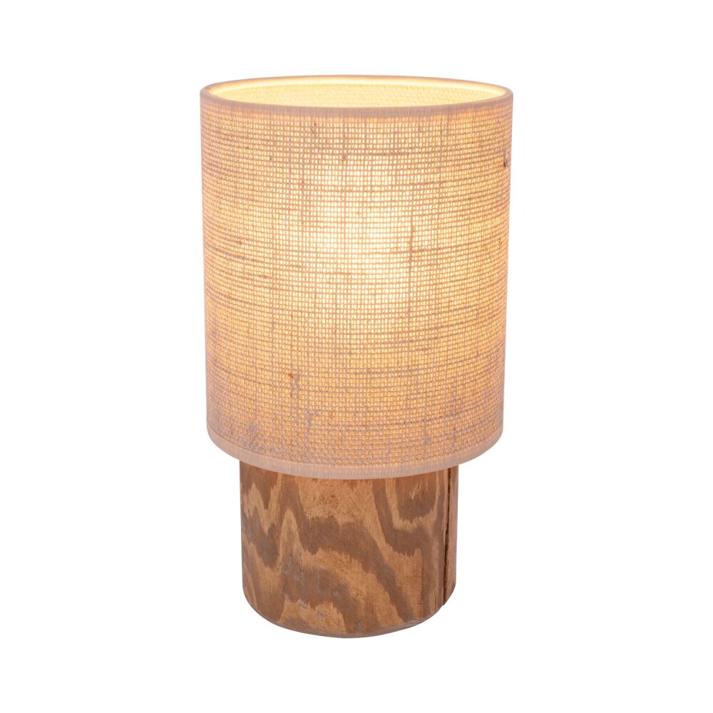 Brilliant Hermon Tischleuchte Naturfarben, 1-flammig main product photo