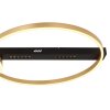 Globo LUFFY Deckenleuchte LED Gold, Schwarz, 1-flammig