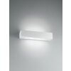 Luce Design Candida Wandleuchte mit handelsüblichen Farben bemalbar, Weiß, 2-flammig