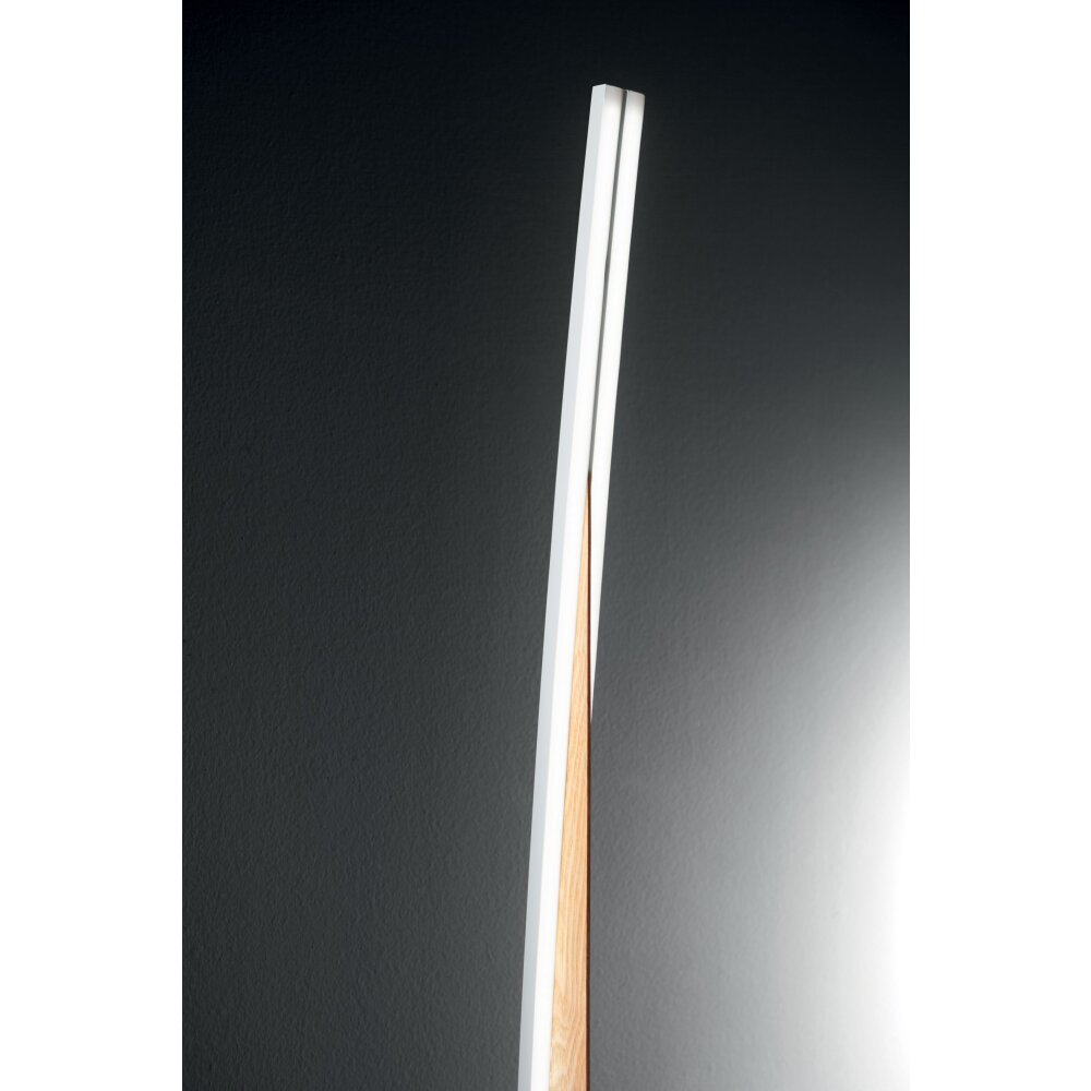 Fabas Luce Cordoba Stehleuchte LED Naturfarben, Weiß, 1-flammig main product photo