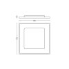 Philips Hue Aurelle Deckenpanel LED Weiß, 1-flammig