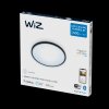 Philips WiZ Super Slim  Deckenleuchte LED Schwarz, 1-flammig