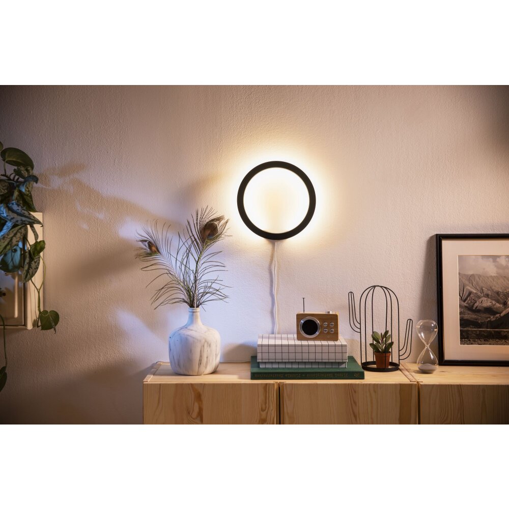 Philips Hue Sana Wandleuchte LED Schwarz, 1-flammig, Farbwechsler main product photo