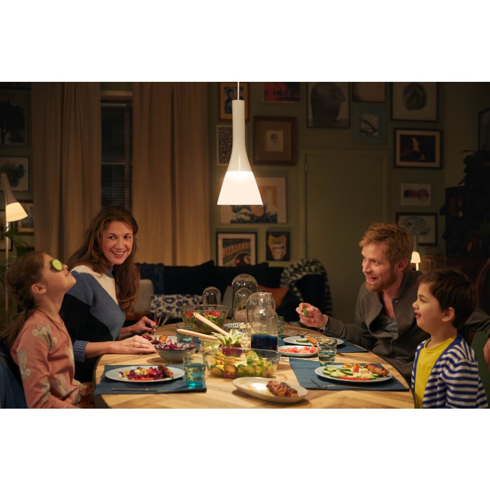 Philips Hue Explore Pendelleuchte LED Weiß, 1-flammig, Fernbedienung main product photo