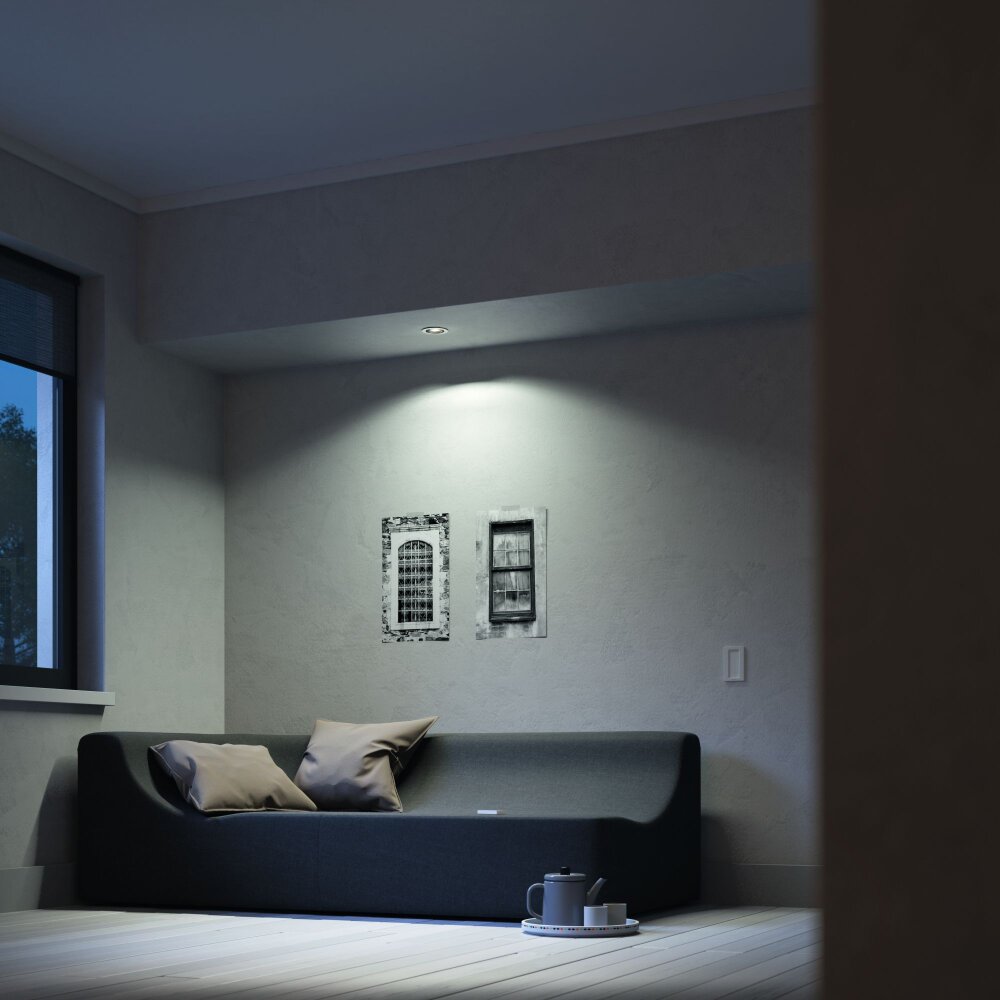 Philips Hue Milliskin Einbauleuchte LED Aluminium, 1-flammig main product photo