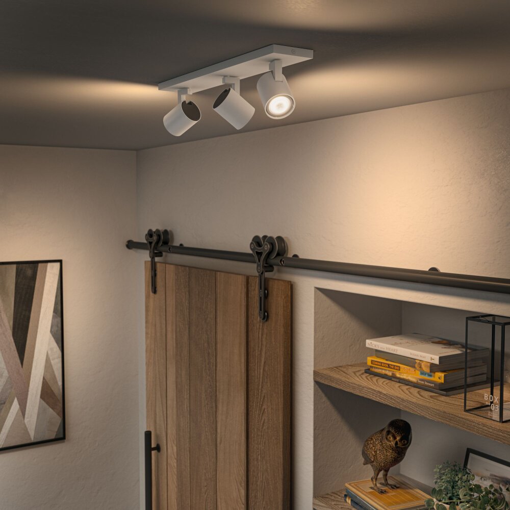 Philips Hue Runner Deckenleuchte LED Weiß, 3-flammig, Fernbedienung main product photo