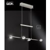 Wofi GAP Pendelleuchte LED Nickel-Matt, 8-flammig