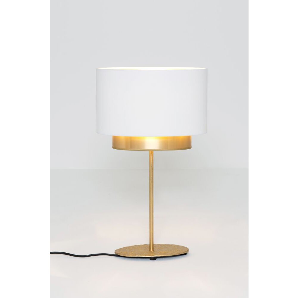 Holländer MATTIA OVAL Tischleuchten Gold, 1-flammig main product photo
