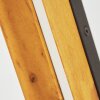 Teira Tischleuchte LED Naturfarben, Schwarz, 1-flammig