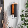 Fermentelos Wandleuchte Schwarz, 1-flammig