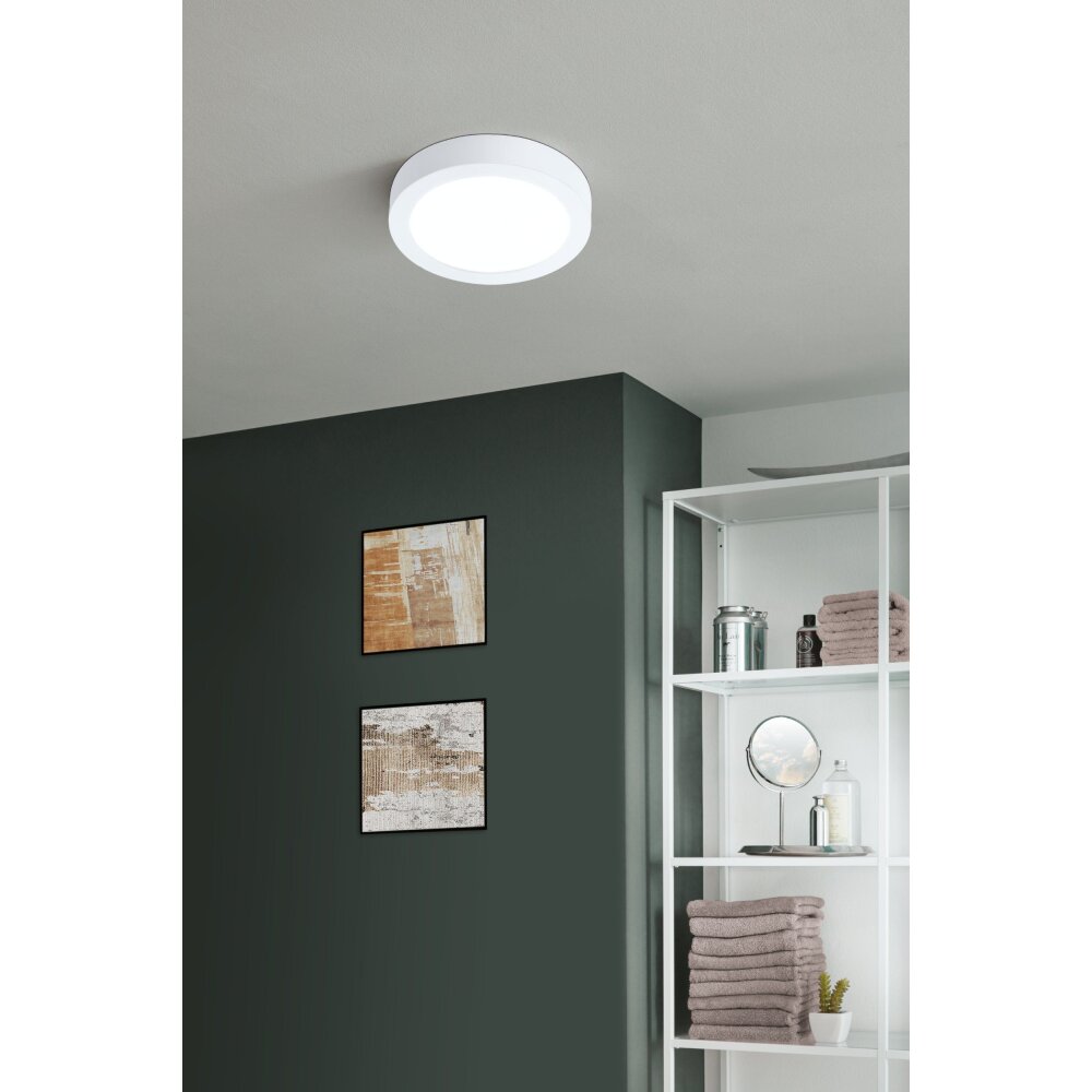 Eglo Leuchten FUEVA-Z Deckenaufbauleuchte LED Weiß, 1-flammig main product photo