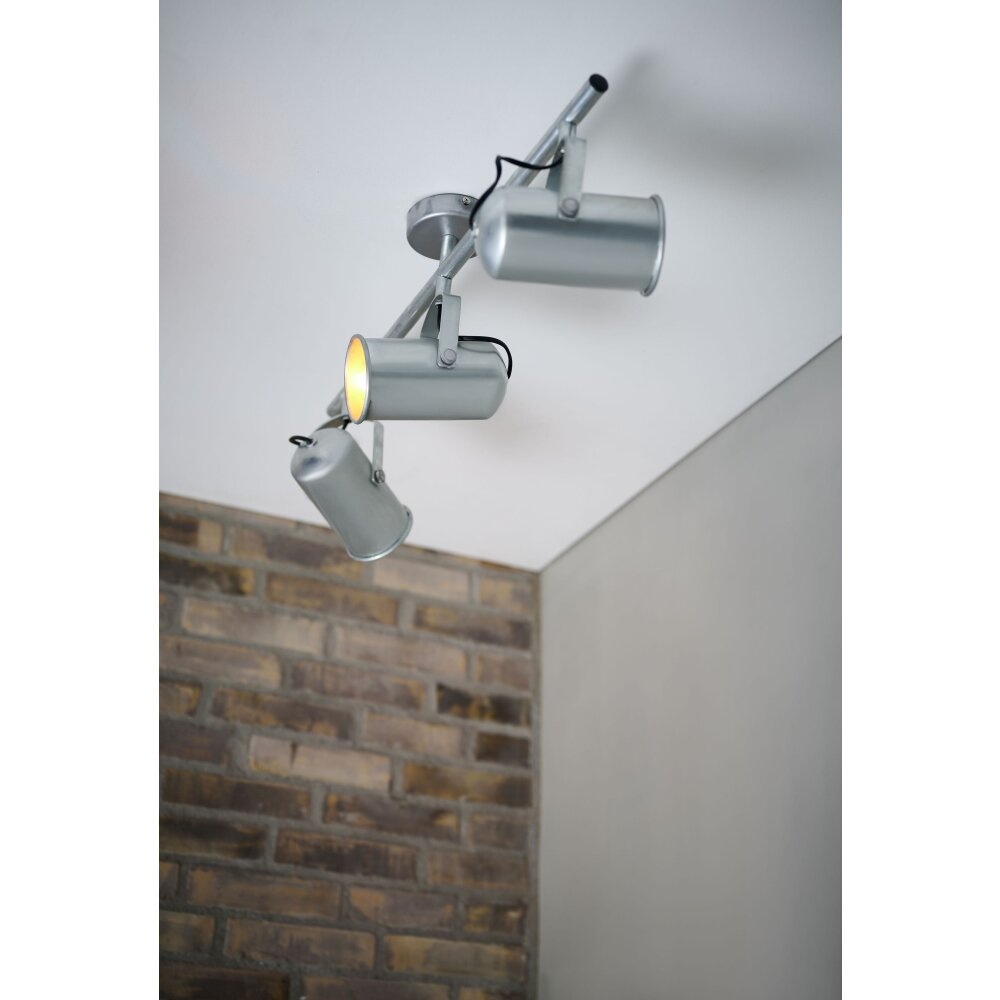 Nordlux PORTER Deckenleuchte Silber, 1-flammig main product photo