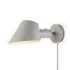 Design For The People by Nordlux STAY Wandleuchte Grau, 1-flammig