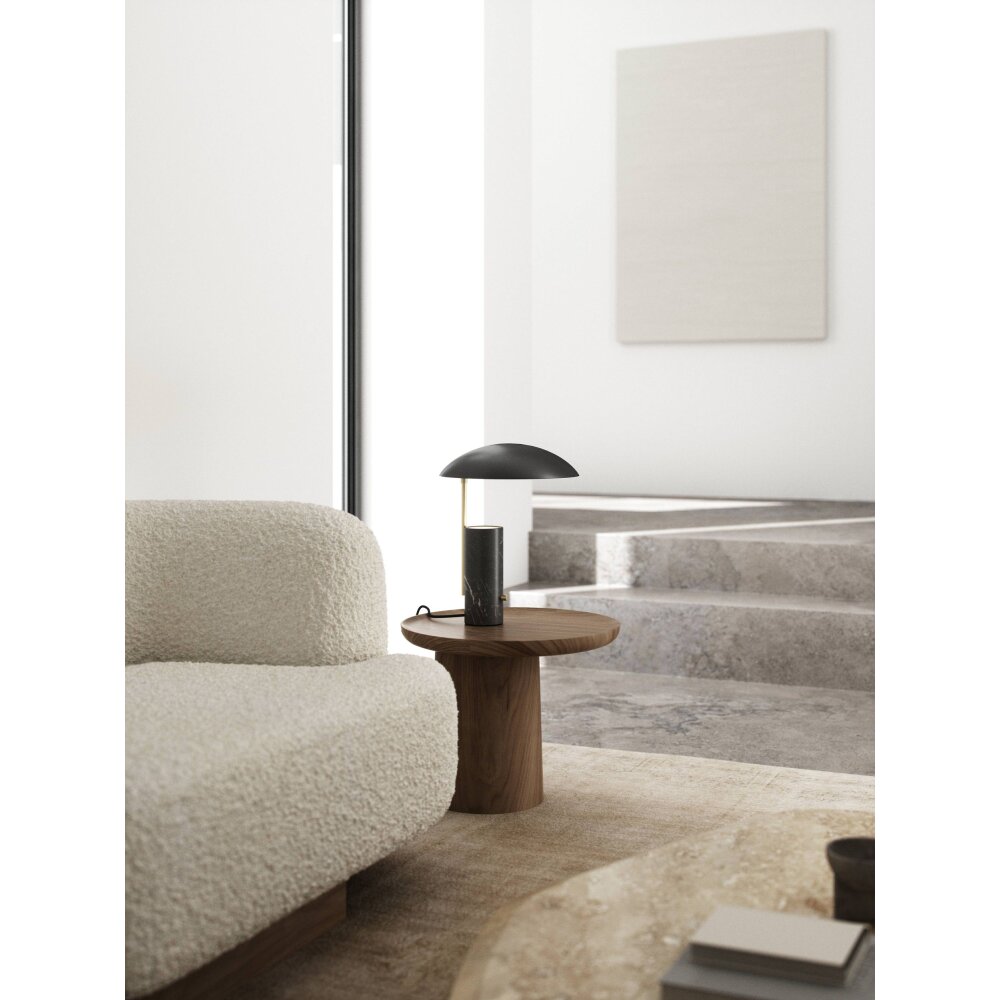 Design For The People by Nordlux MADEM Tischleuchte Messing, Schwarz, 1-flammig main product photo