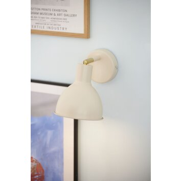 Nordlux POP Wandleuchte Beige, 1-flammig