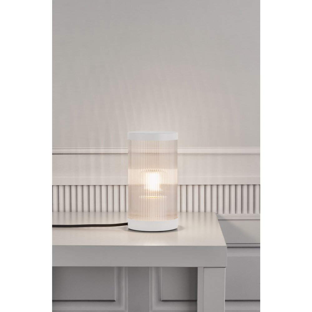 Nordlux COUPAR Außentischleuchte Transparent, Klar, Weiß, 1-flammig main product photo