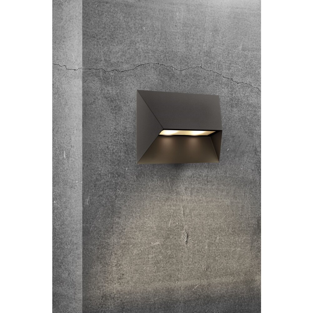 Nordlux PONTIO Außenwandleuchte Schwarz, 1-flammig main product photo