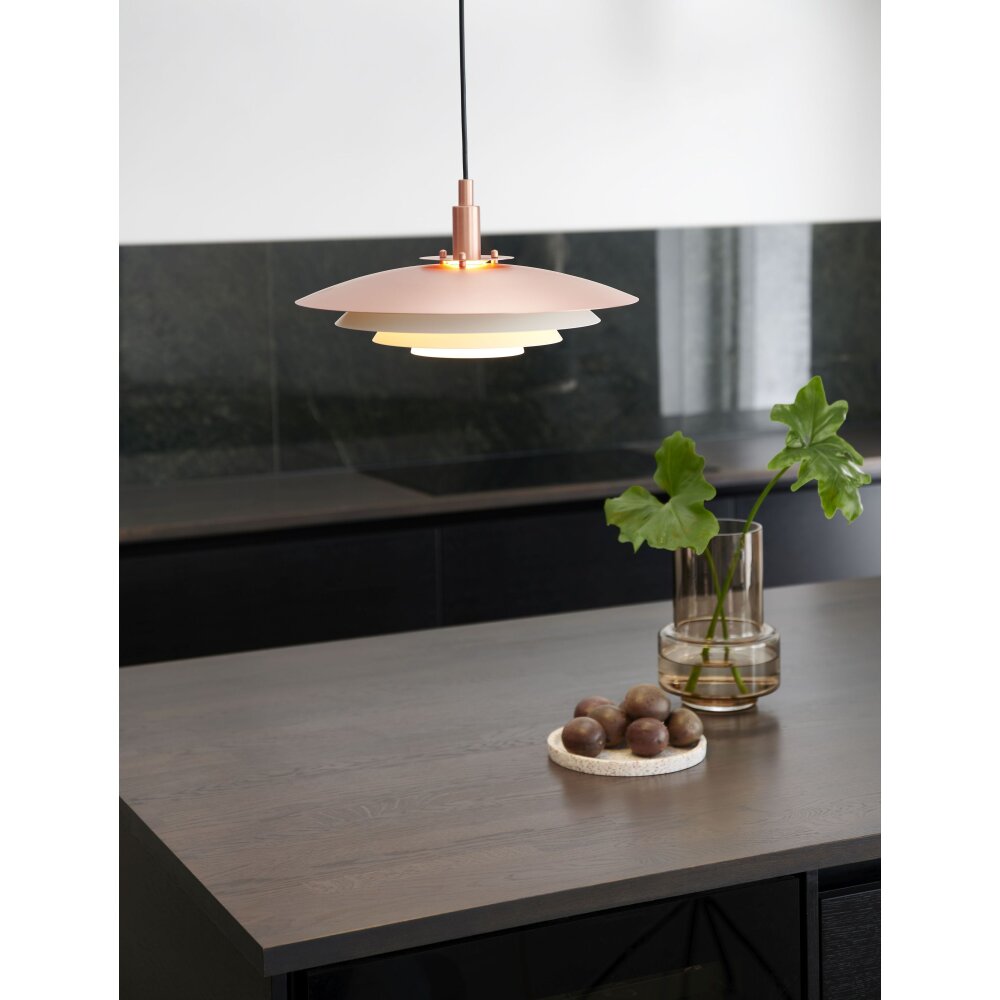 Nordlux BRETAGNE Hängeleuchte Kupferfarben, 1-flammig main product photo