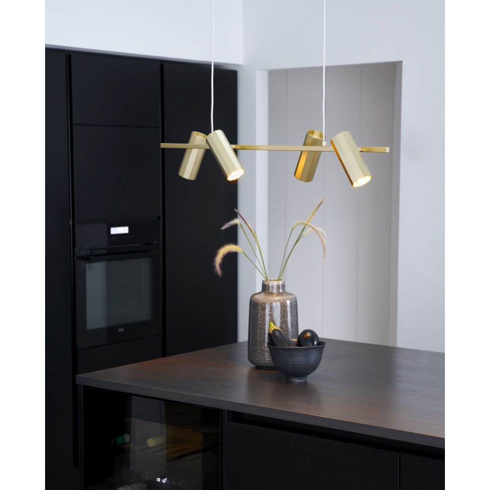 Nordlux ALANIS Pendelleuchte Messing, 4-flammig main product photo
