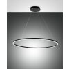 Fabas Luce Giotto Pendelleuchte LED Schwarz, 1-flammig