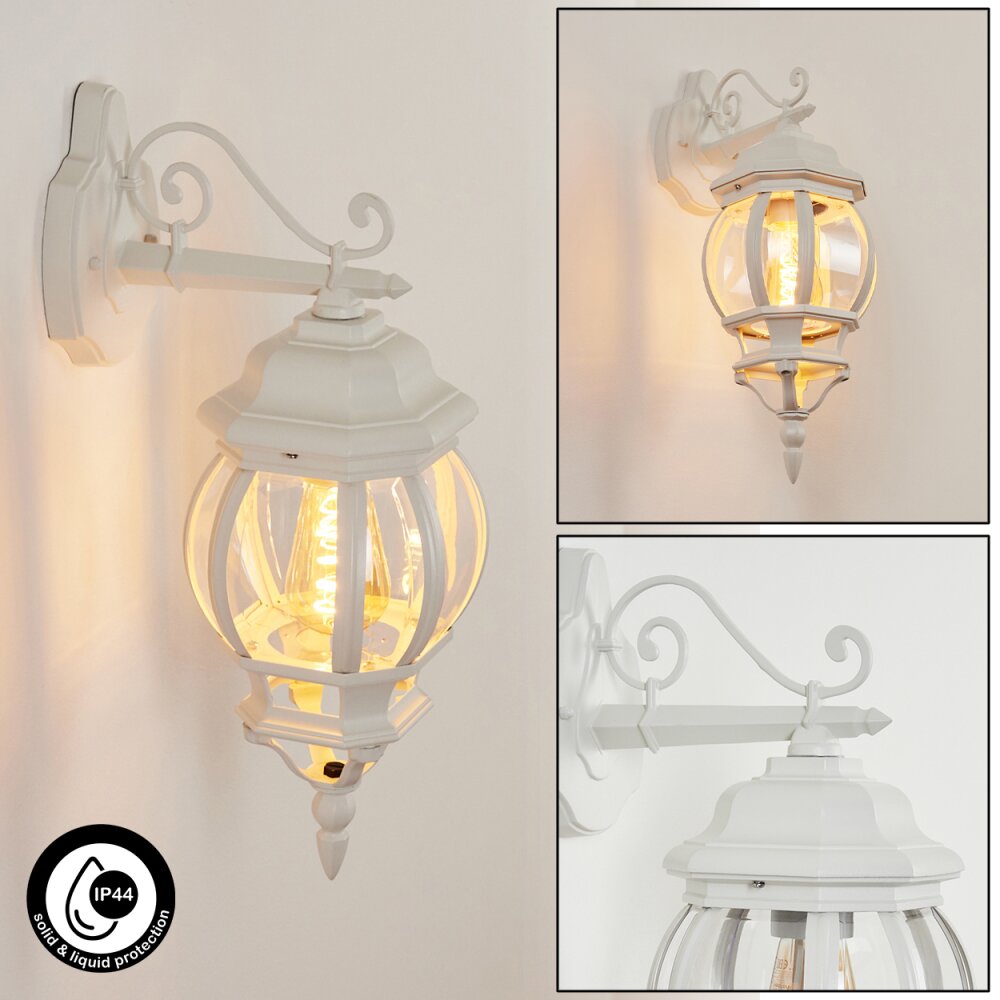 Lentua Außenwandleuchte Weiß, 1-flammig main product photo