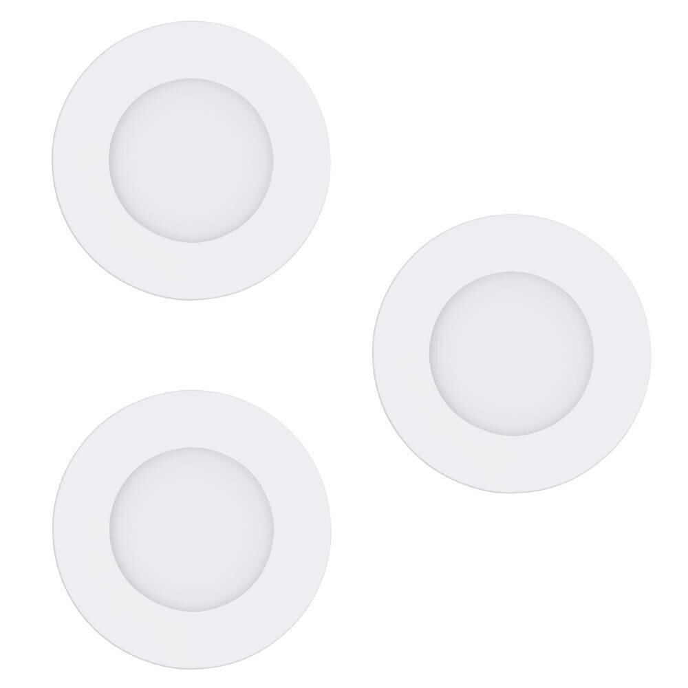 Eglo Leuchten FUEVA-Z Einbauleuchte 3er Set LED Weiß, 3-flammig main product photo