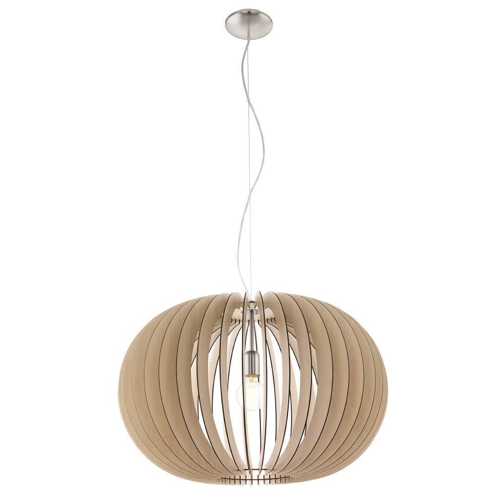 Eglo Leuchten STELLATO Pendelleuchte Nickel-Matt, 1-flammig main product photo