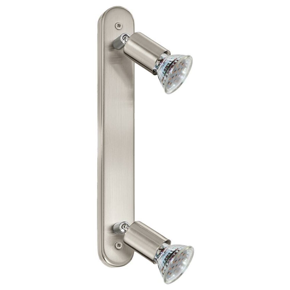 Eglo Leuchten MINI Wandleuchte LED Nickel-Matt, 2-flammig main product photo