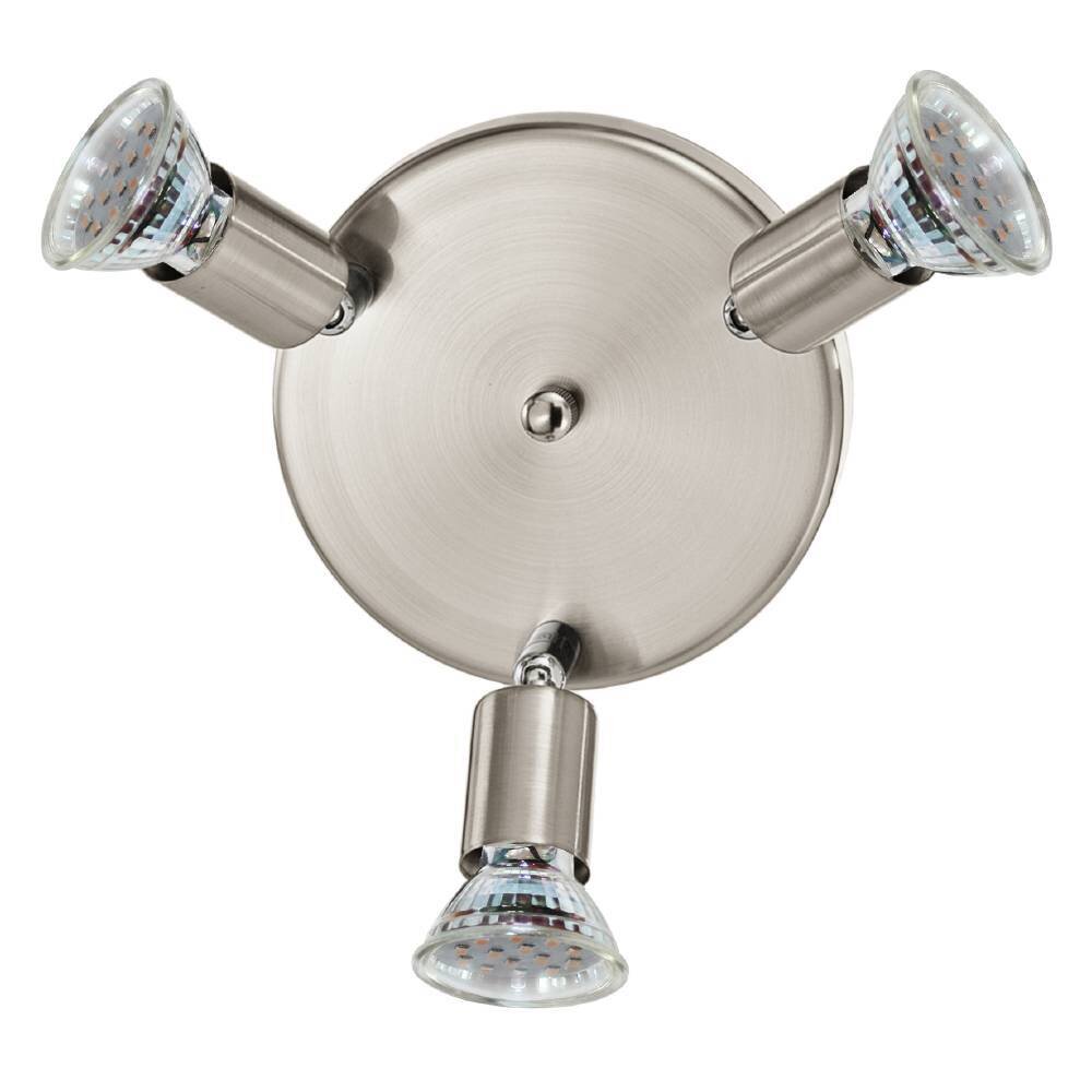 Eglo Leuchten MINI Deckenleuchte LED Nickel-Matt, 3-flammig main product photo