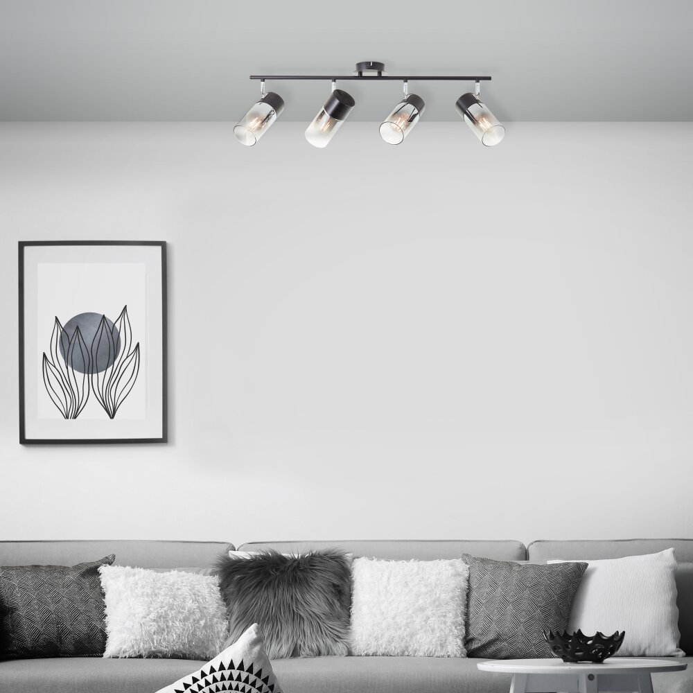Brilliant Alia Deckenleuchte Schwarz, 4-flammig main product photo