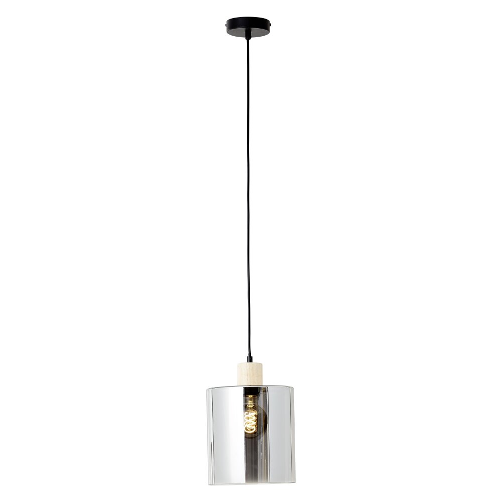 Brilliant Weald Pendelleuchte Schwarz, 1-flammig main product photo