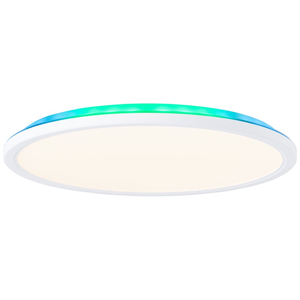 Brilliant Saltery Deckenpanel LED Weiß, 1-flammig, Fernbedienung, Farbwechsler main product photo