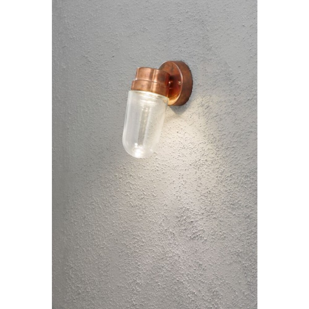 Konstsmide Vega Wandleuchte LED Kupferfarben, 1-flammig main product photo
