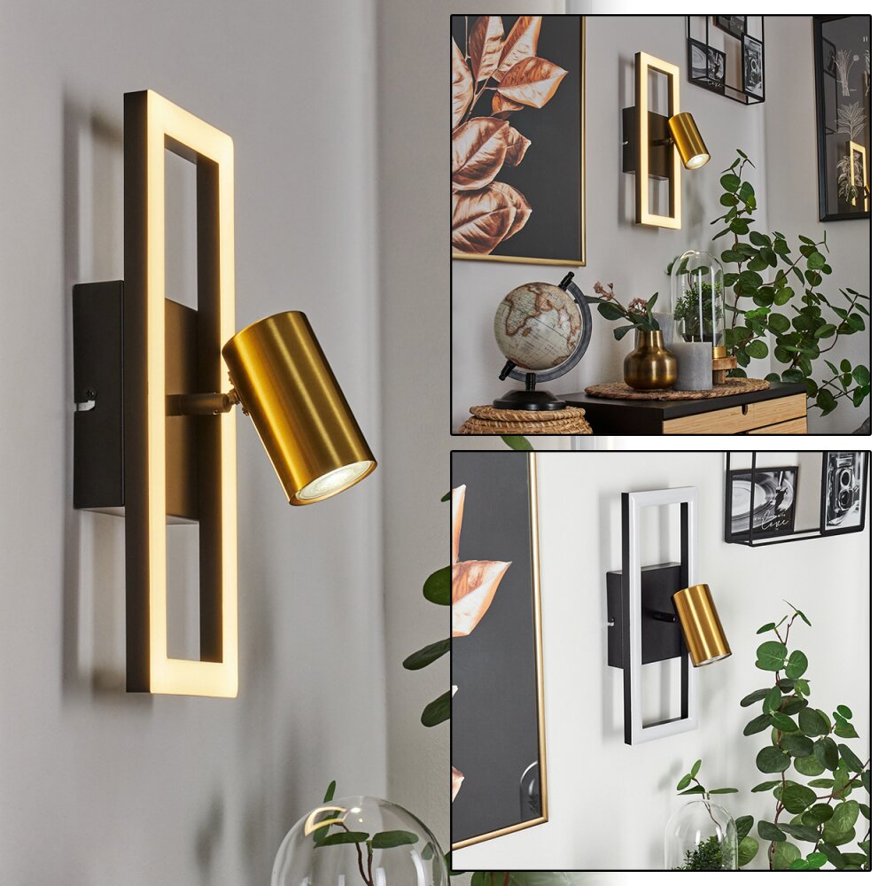Reboleiro Wandleuchte LED Schwarz, 2-flammig main product photo