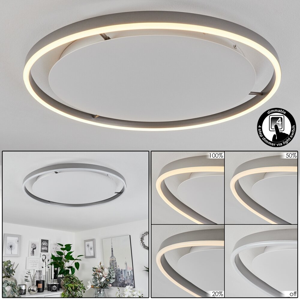 Barril Deckenleuchte LED Weiß, 1-flammig main product photo