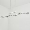 Fernandaires Pendelleuchte LED Nickel-Matt, 12-flammig