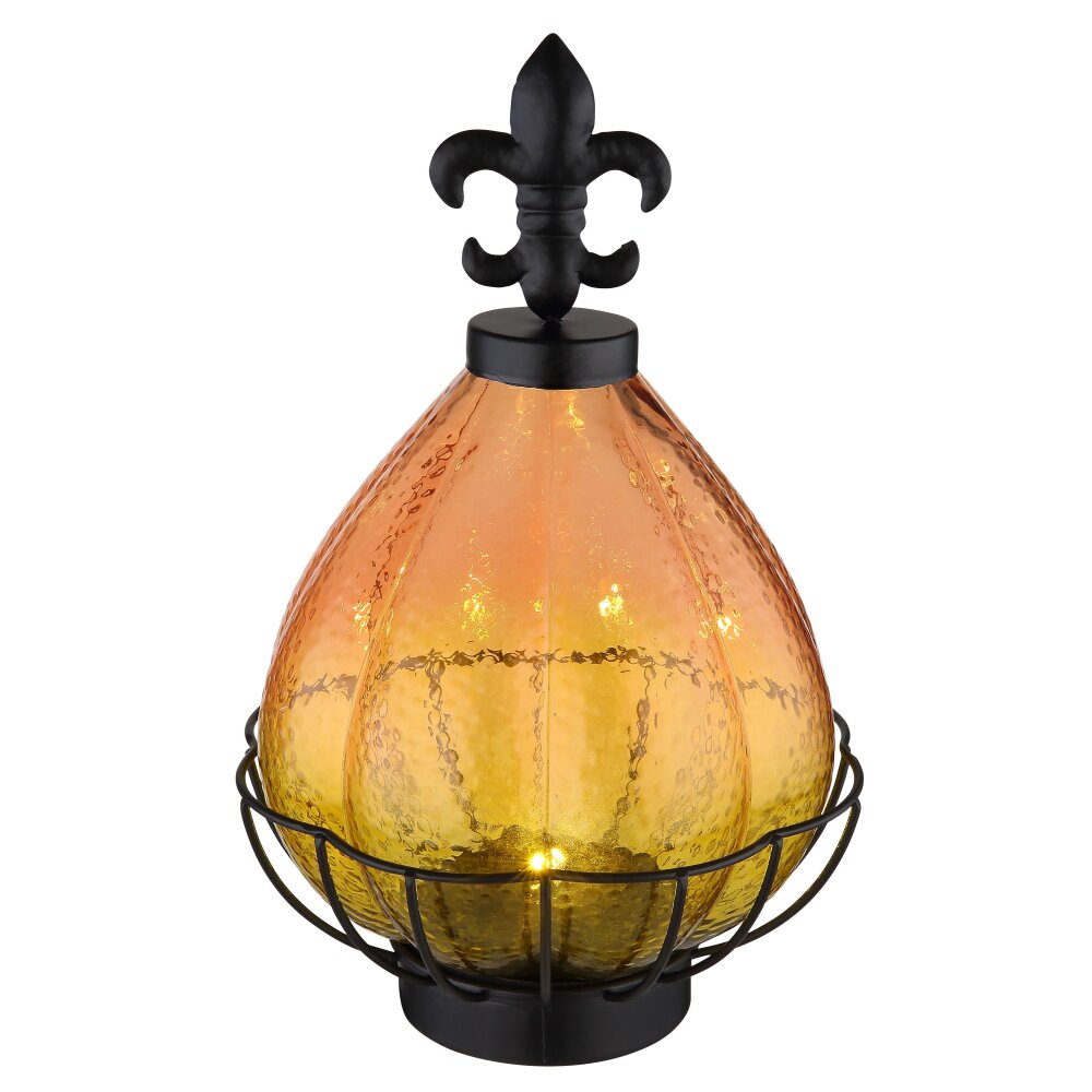 Globo SOLAR Tischleuchte LED Schwarz, 1-flammig, Fernbedienung main product photo