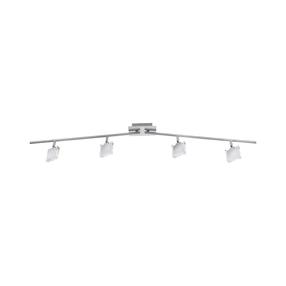 Leuchten Direkt Tony Deckenleuchte LED Chrom, Nickel-Matt, 4-flammig main product photo