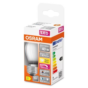 OSRAM SUPERSTAR LED E27 3,4 Watt 2700 Kelvin 470 Lumen