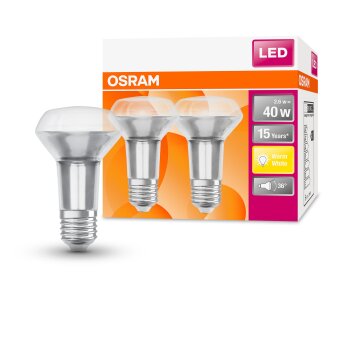OSRAM LED STAR 2er Set E14 2,6 Watt 2700 Kelvin 210 Lumen OSRAM LED STAR 2er Set E14 2,6 Watt 2700 Kelvin 210 Lumen